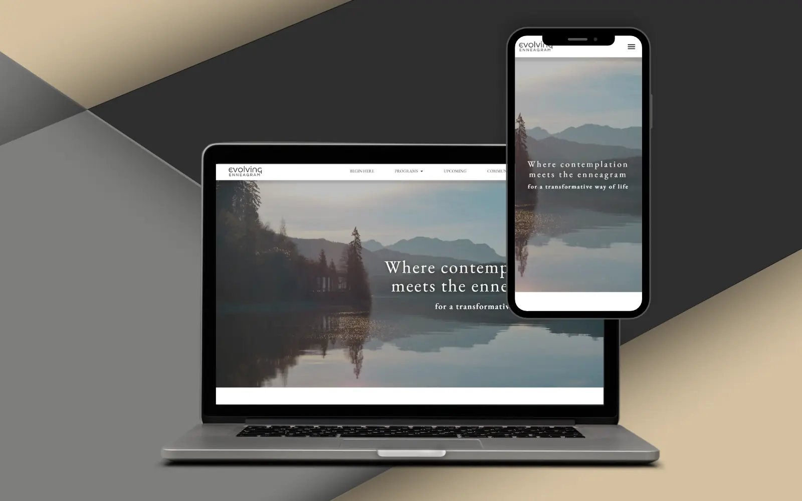 Présentation du site web de Evolving Enneagram
